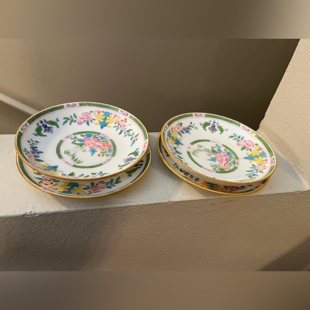 Higgins and Seiter Saucer and Small Bowl. England. Vintage. Made for New York.